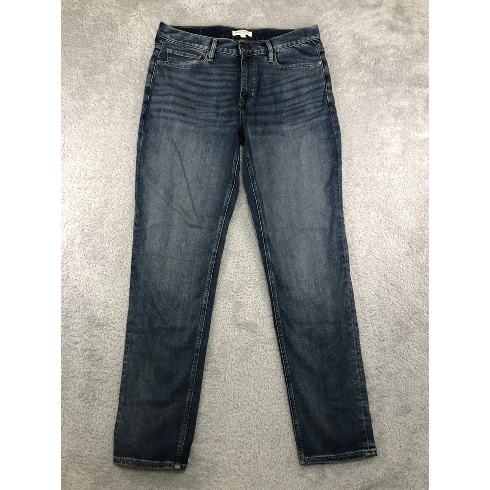 Banana Republic Jeans Men 36x34 Blue NWT Traveler Slim Luxe Vintage Denim